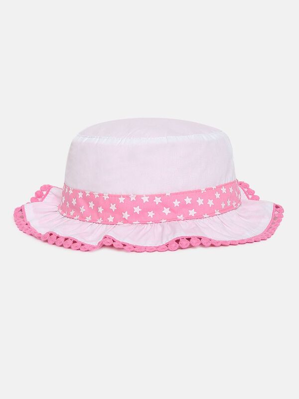 Reversible Sun Hat With Star Print image number null